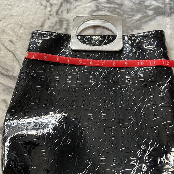 NWOT Lancome Vinyl Bag - Picture 4 of 6